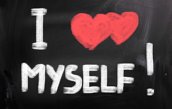 I Love Myself Concept