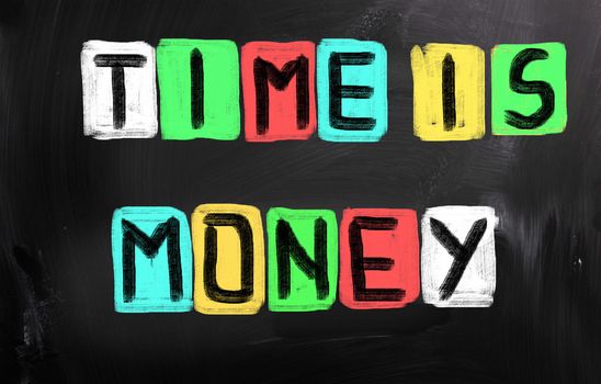 Time Is Money Concept