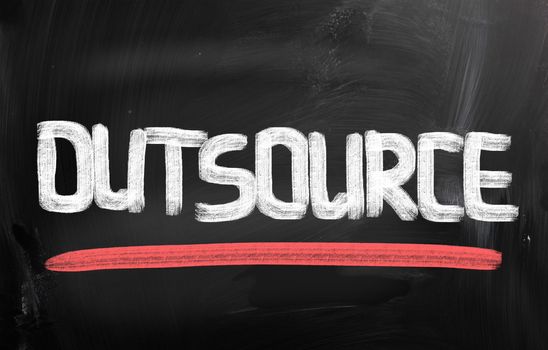Outsourcing Concept