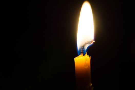Burning candle