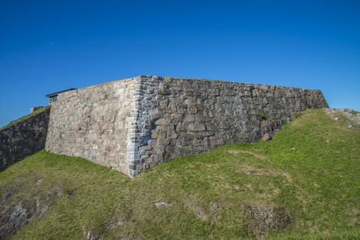 The bastion was built in the years 1662-1668. Photo is shot in September 2013