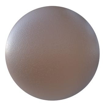 Ball of colored stone. Isolated render on a white background