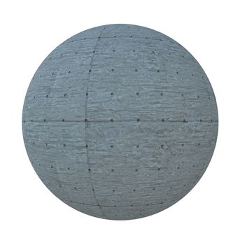 Ball of cement. Isolated render on a white background
