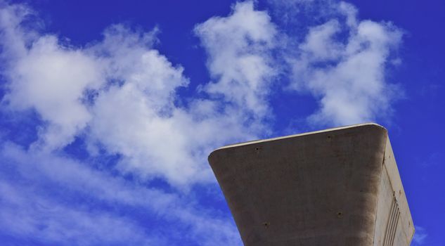 sky and white clouds