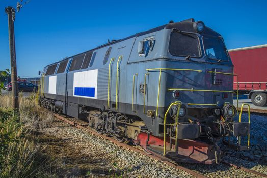 Image is shot in the first of October 2013 at Halden, Norway railroad station