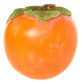 Persimmon on a white background.