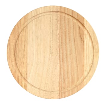 Cutting board on a white background.