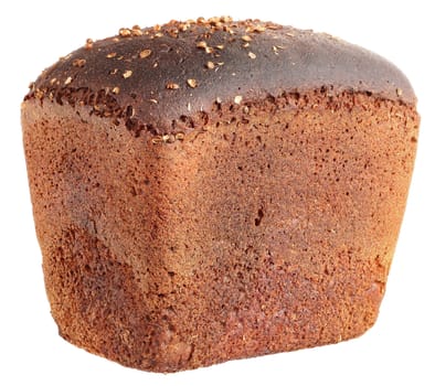 Bread on a white background.