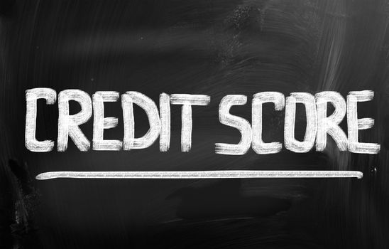 Credit Score Concept