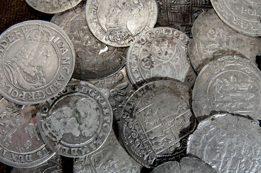 The old silver coins. There may be collectible