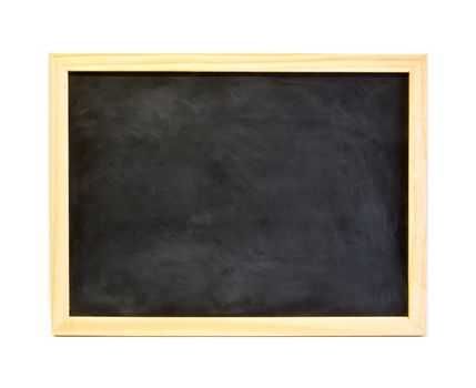school black board isolated on a white background.