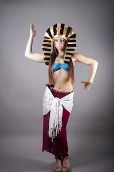 portrait of cleopatra. dance like egyptian
