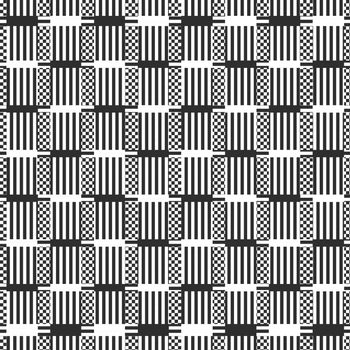 the unusual black and white texture with black and white strips