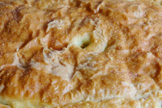 Image of Russian Traditional handmade ruddy pie