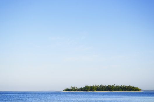 Tiny tropical paradise in the Philippines.