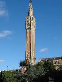 Town Hall Belfry Lille France