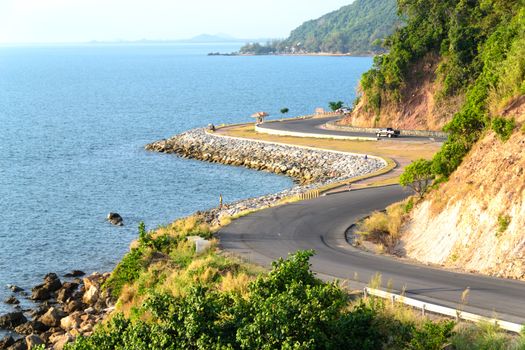 roads along the coast