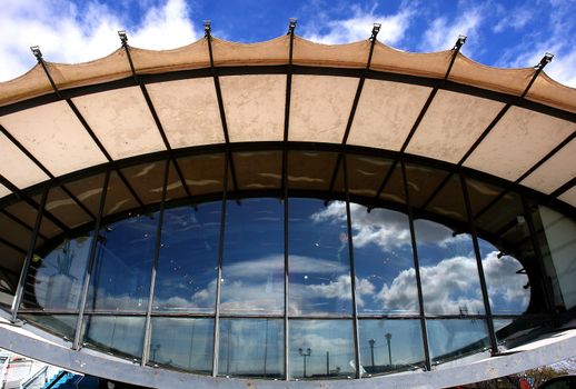 "The tube" - Cardiff bay visitors centre. UK