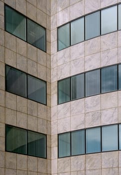  Modern office building facade pattern detail