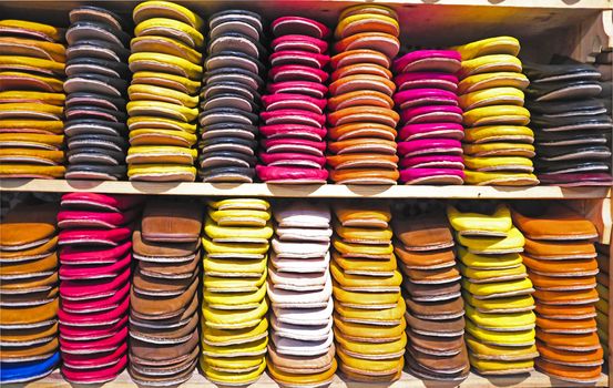 Oriental shoes from Morocco