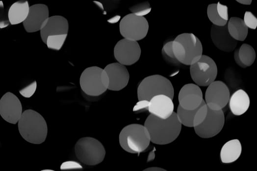 black and white abstract light blur background