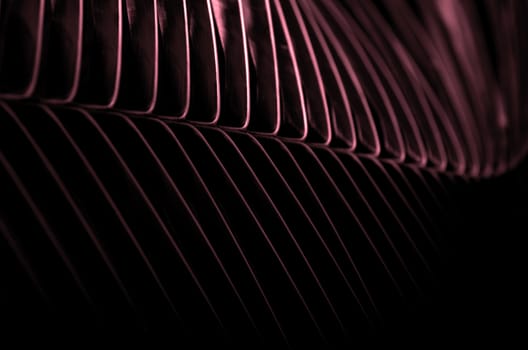 pink abstract nature background of a tropical palm frond