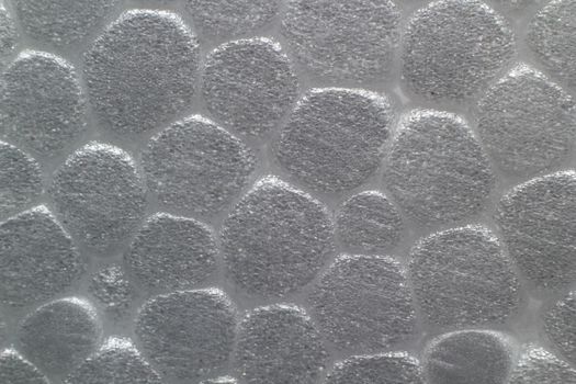 Detailed texture of styrofoam