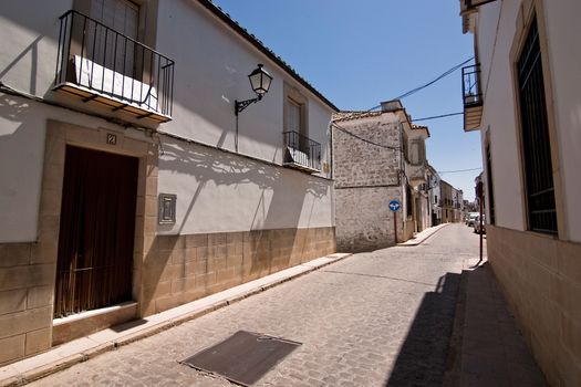 Street of Sabiote, Jaen province, Spain