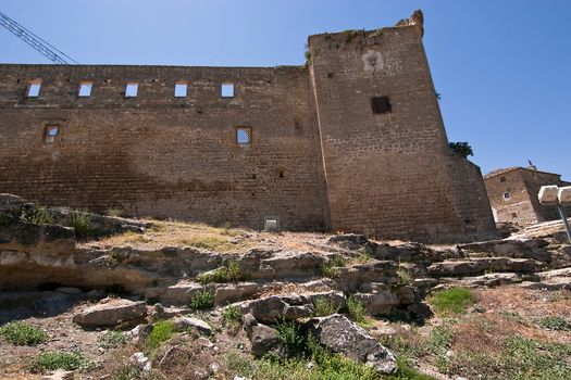 Tower of the Barbacana, Sabiote,  Jaen province, Andalusia, Spain