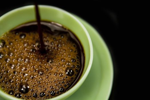 Coffee Cup freshly made hot