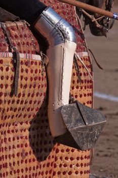 Picador bullfighter, lancer whose job it is to weaken bull's neck muscles, Spain