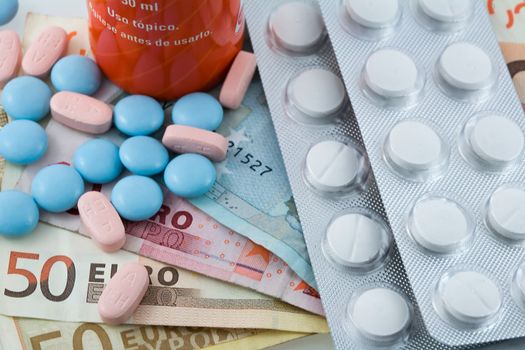 Concept of medicine, copayment for medicines, Spain