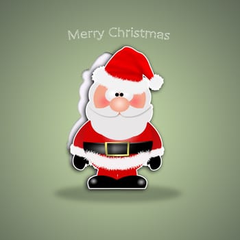 illustration of Santa Claus