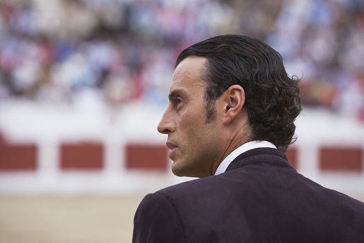 The spanish bullfighter Finito de Cordoba Bullfighter inthe Bullfight, Spain