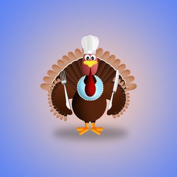 Turkey chef for Thanksgiving