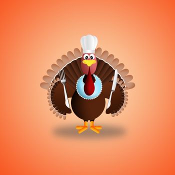 Turkey chef for Thanksgiving