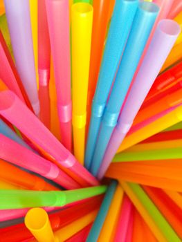 colorful of straw