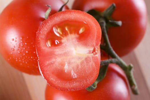 drops, juicy, juice, bunch, plant, isolated, market, mature, close, diet, bio, water, drop, tomatoes, natural, sauce, background, tomato, hungry, macro, vegetable, hunger, green, ingredient, sweet, agriculture, environment, delicious, ketchup, red, closeup, core, four, fresh, food, eclogic, round