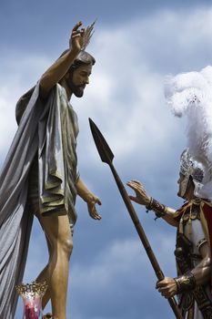 Brotherhood of our father Jesus resurrected, Linares, Jaen province, Andalusia, , Spain