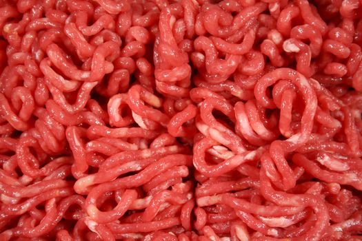 Freshly minced beef ready for the kitchen.