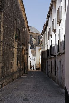 Street of Ubeda, Jaen province, Andalusia, Spain