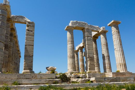 Temple of Poseidon in Sounio Greece