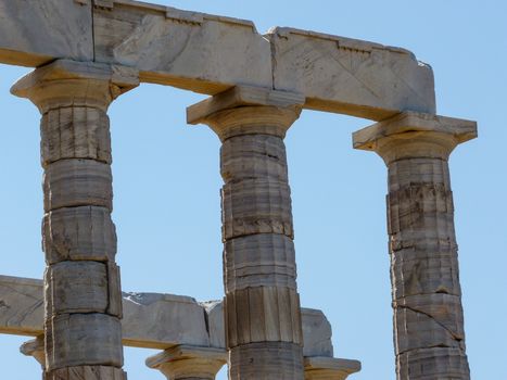 Temple of Poseidon in Sounio Greece