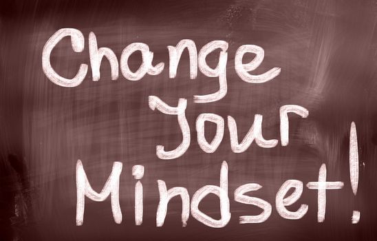 Change Your Mindset Concept