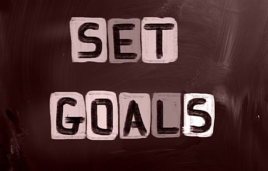 Set Goals Concept
