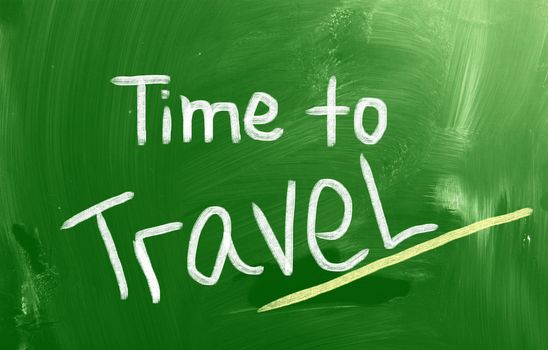 Time To Travel Concept