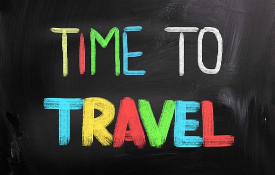 Time To Travel Concept