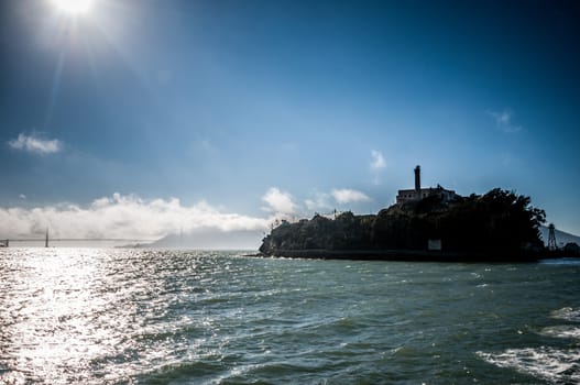 Alcatraz Island in San Francisco, USA