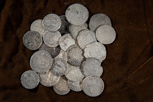 The old silver coins. There may be collectible