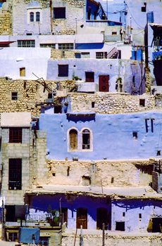 Ma'loula or Maaloula, a small Christian village in the Rif Dimashq Governorate in Syria.